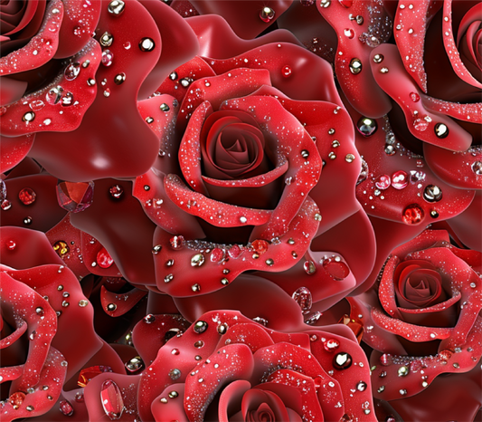 3D Seamless Roses