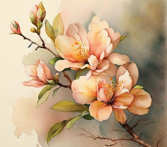 20z Vintage Flower