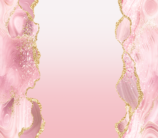Pink Agate Gold