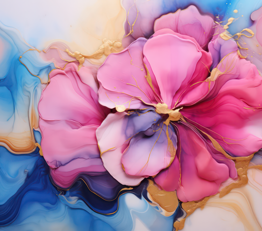 3D Pink Blue