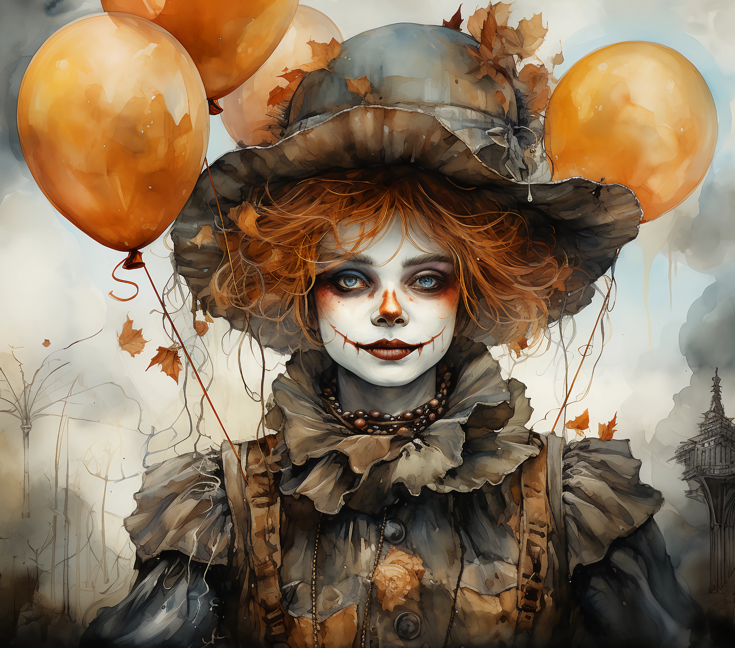 Halloween Steampunk Clown