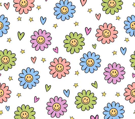 Tumbler Smiley Daisy