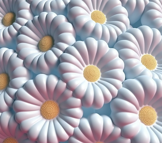 3 D Daisies Flowers