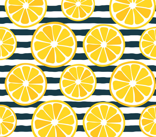 Lemon on Stripes