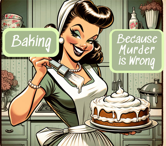Baking because...
