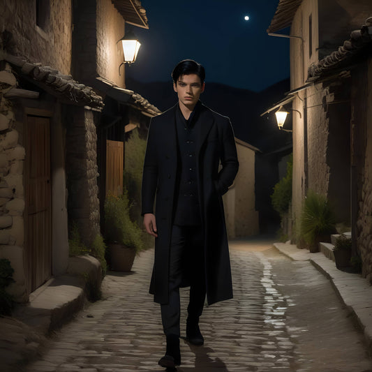 S E : Man at night