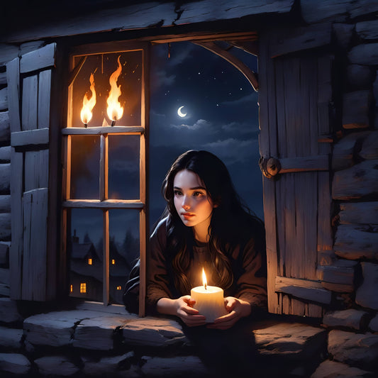 S E : Girl at the window
