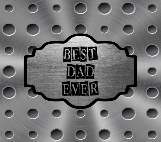 Best Dad silver